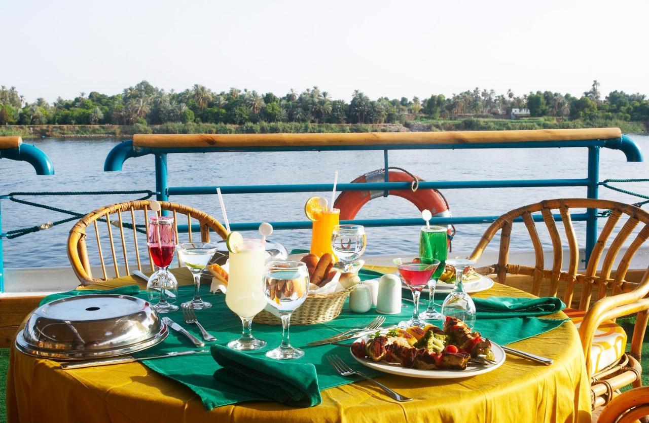Nile Carnival Cruise 4Nt Lxr Thursday 3Nt Asw Monday Luxor Exteriör bild