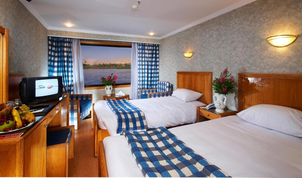Nile Carnival Cruise 4Nt Lxr Thursday 3Nt Asw Monday Luxor Exteriör bild
