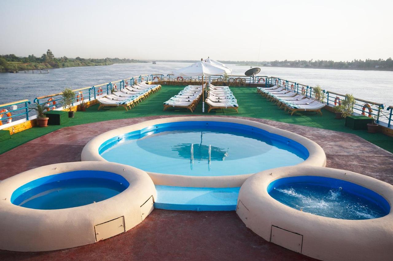 Nile Carnival Cruise 4Nt Lxr Thursday 3Nt Asw Monday Hotell Luxor Exteriör bild